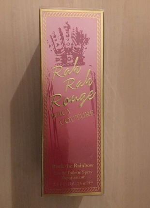 Juicy couture парфюм.вода rah rah rouge 75ml.7 фото
