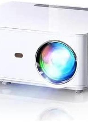 Мультимедийный домашний проектор bomaker cinema 500 max full hd led 8000 лм wi-fi bluetooth с динамиками