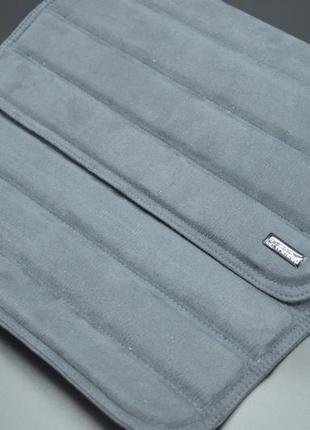 Шкіряний підставка килимок-накладка на підлокітник "пума"4 фото