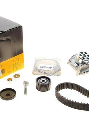 Комплект грм + помпа renault clio iii megane ii iii scenic ii trafic 2.0 16v 01- 27x126z без болтів  dsc_ct1130wp2