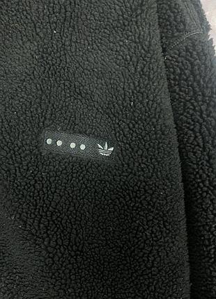 Мужская крутая оригинальная флисовая кофта шерпа adidas размер xl 4