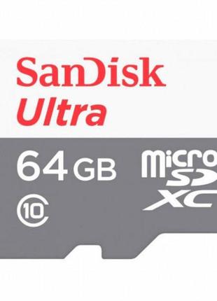 Карта пам'яті sandisk ultra microsdxc 64gb uhs-1 (class 10) (r-120 mb/s)