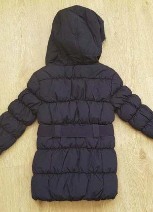 Куртка-пальто пух для девочки c&a palomino 104 (98). германия2 фото