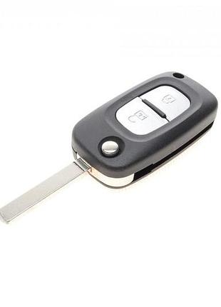 Ключ карта 2 кнопки выкидной  renault kangoo clio master ii 97- 58227