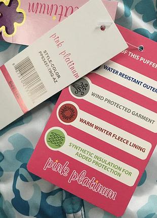 Куртка для девочки еврозима pink platinum camp 3