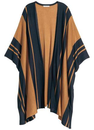 Кардиган(трикотаж) ,пончо,накидка,жилет,вискоза,указан 10-12р,но может идти на больше.h&m