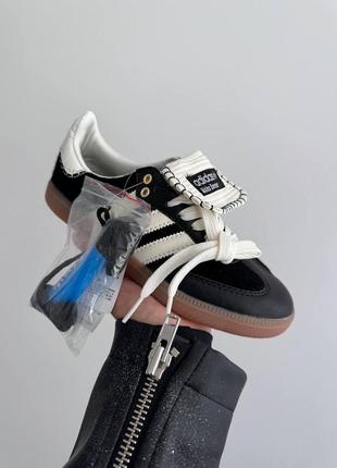 Adidas samba x walles bonner black pony premium