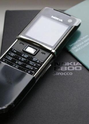Мобільний телефон nokia 8800 sirocco black edition java mp3 series 40 фінляндія.