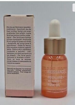 Biossance squalane + vitamin c rose oil - масло для лица, 12 мл2 фото