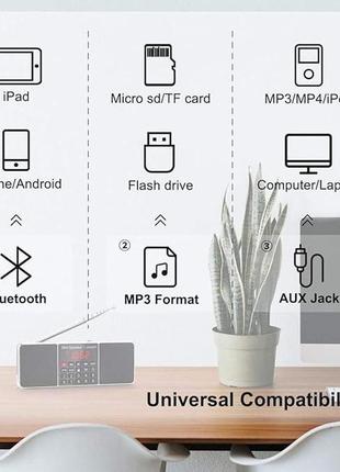 Портативное радио prunus j-288 am fm-радио5 фото