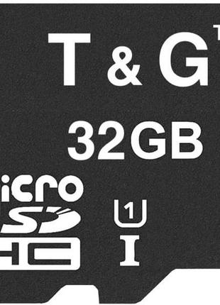 Карта памяти t&g microsdhc 32gb uhs-1 (class 10)
