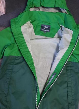 💚яркая курточка ветровка color kids
