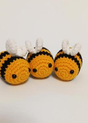 Вязаная пчелка, маленькая пчелка3 фото