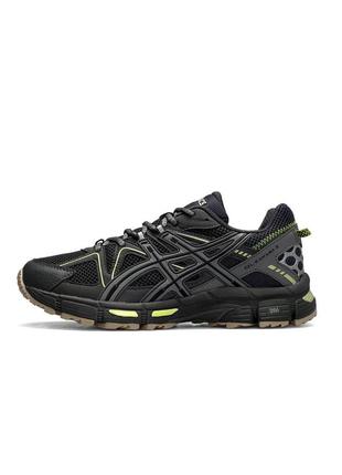 Asics gel-kahana 8 dark grey green1 фото