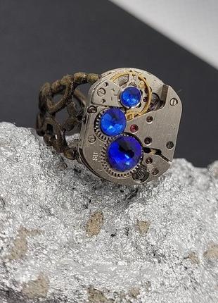 Кольцо в стиле стимпанк steampunk4 фото