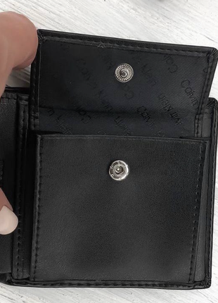 Чоловічий брендовий гаманець calvin klein lux5 фото