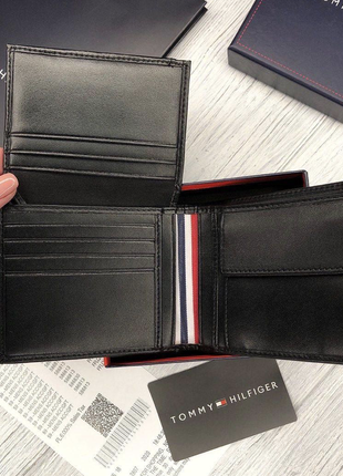 Чоловічий брендовий гаманець tommy hilfiger lux4 фото