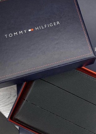 Чоловічий брендовий гаманець tommy hilfiger lux3 фото