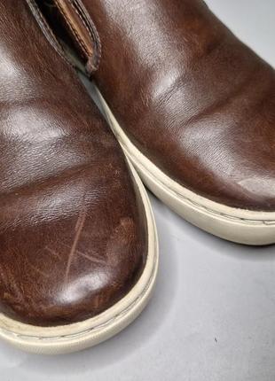 Кожаные туфли,слипоны timeberland4 фото