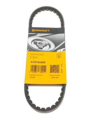 Ремень генератора audi 80 100 1.6 2.0d 78-86 fiat ducato 2.5d 94-02 peugeot 505 2.5d 81-93 avx10x600
