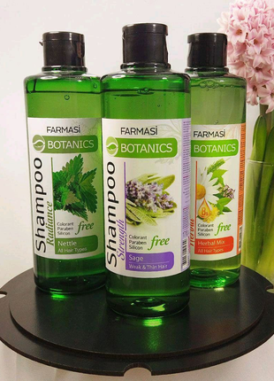 Шампунь травяний мікс серія botanics
