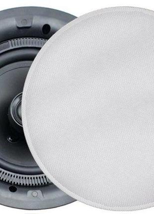 Fusion flush mount ceiling speakers 6" - white