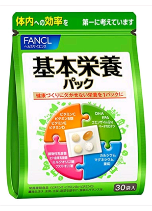 Витаминный комплекс fancl good choice basic, 30 пакетов3 фото