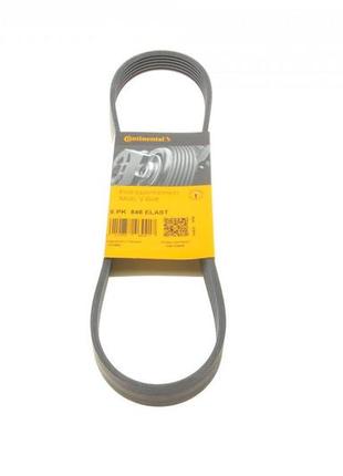 Ремень генератора citroen c3 c4 peugeot 208 308 1.0 1.2 12-  6pk848 elast