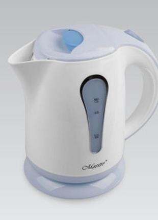 Электрочайник maestro 028-mr (1 л) голубой