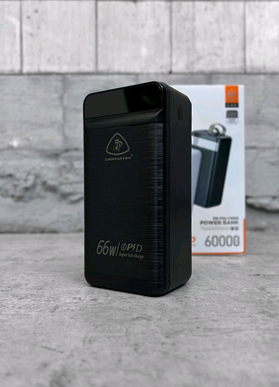 Power bank lionpatton l46 60000mah. універсальна мобільна батарея
