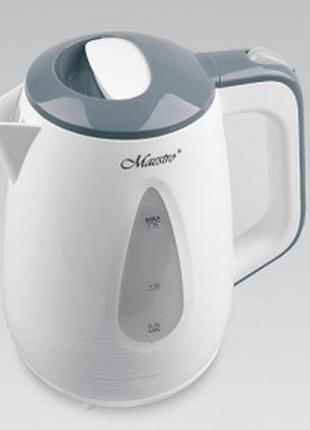 Электрочайник maestro 031-mr (1,7 л) серый