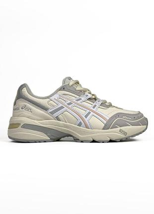 👕 asics gel 1090 beige grey pink