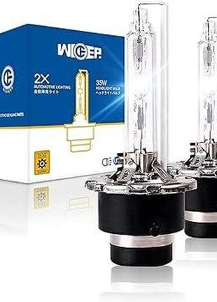 Комплект! wideep d4s ксеноновые hid лампы для фар, 6000k 35w,