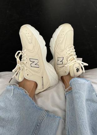 Женские кроссовки нью беланс 530 бежевые / new balance 530 « light beige »8 фото