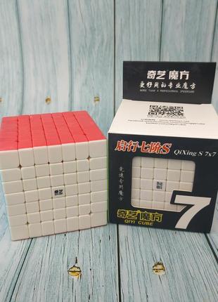 Кубик рубіка (7х7) з кольорового пластику qiyi2 фото