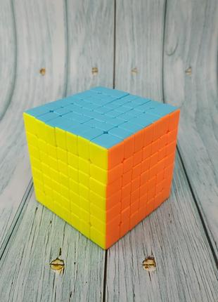 Кубик рубіка (7х7) з кольорового пластику qiyi4 фото