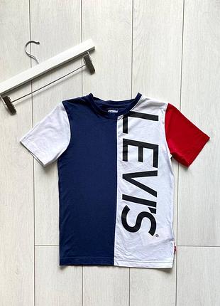 Футболка levi’s  детская на мальчика подростковая