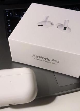 Навушники apple airpods pro бездротові 1 до 1 з оригіналом білі