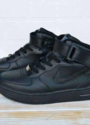 6190 nike air force термо кроссовки найк аир форс зимние3 фото