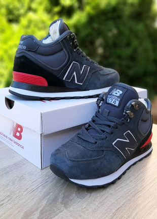 3857 new balance кроссовки нью беленс женские с мехом зима кросо4 фото