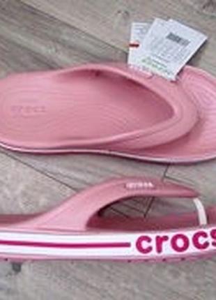 Кроксы crocs bayaband flip petal pink 🌸1 фото