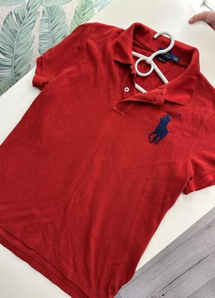 Классная футболка поло polo ralph lauren m l