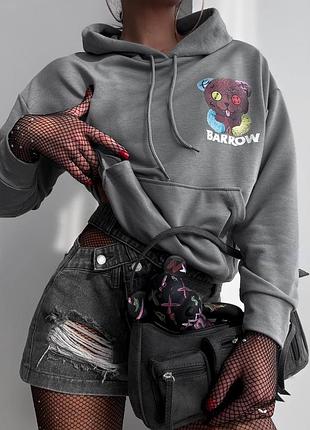 Худі з ведмедиком супер колір худи с мишкой