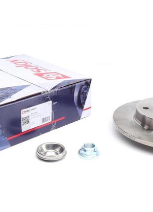 Диск тормозной задний citroen c4 peugeot 307 05- 249x9  +abs  с подшипником  d=25  208023