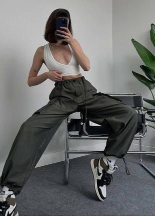 Штани карго | жіночі штани карго4 фото