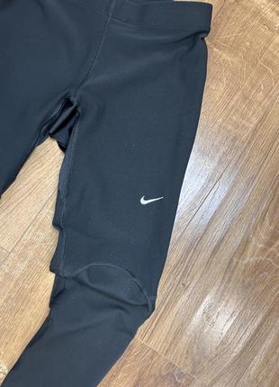 Лосины nike dri fit с замочками2 фото