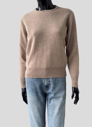Шерстяной свитер джемпер woolmark 100% шерсть2 фото