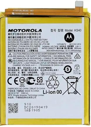 Аккумулятор motorola ks40 для moto e6 play (xt2029), e6i (xt2053-5), moto e6s (xt2053)