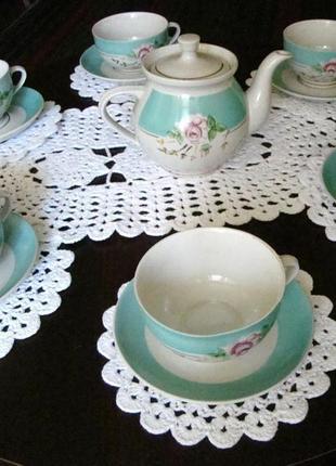 Білі в'язані серветок 7 шт