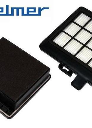 Hepa для  zelmer ..10128, zvca265s,bosch (габариты 130*125*30 ; посадка 121*100*23; между фиксаторами 53 мм)